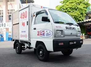 Xe tải Suzuki 490kg thùng kín